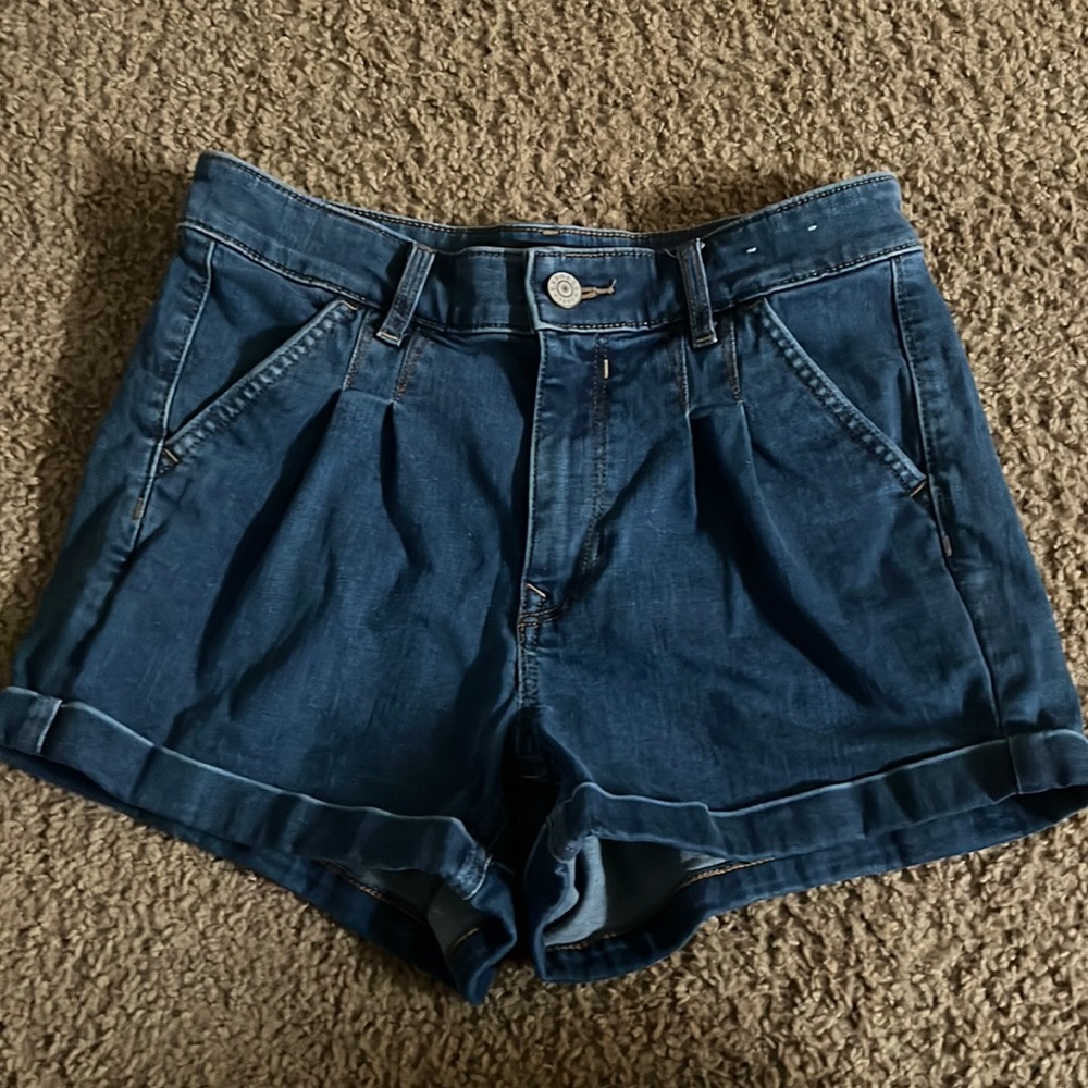 EXPRESS blue Jean shorts Size 4